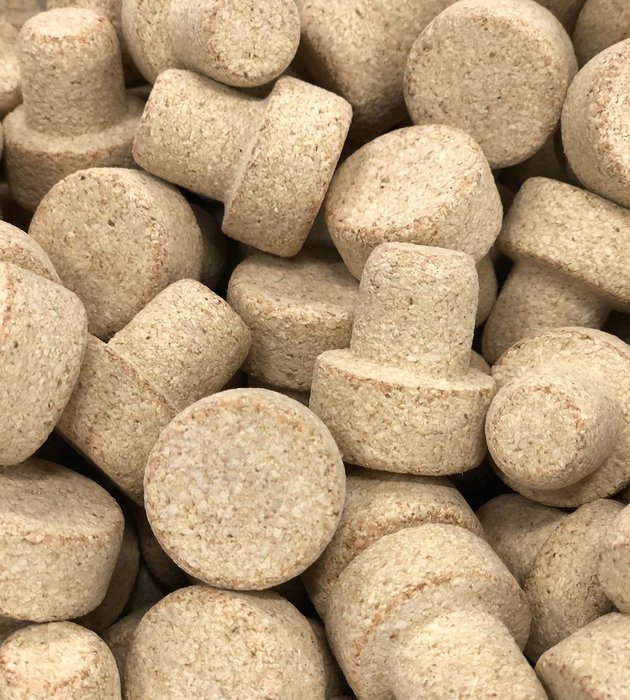 Bostocap shank micro-granulated cork