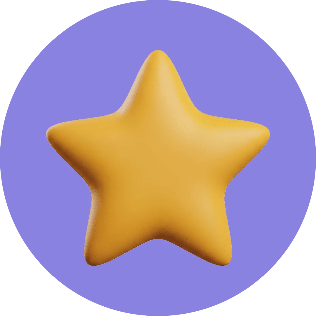 Stern im Kreis