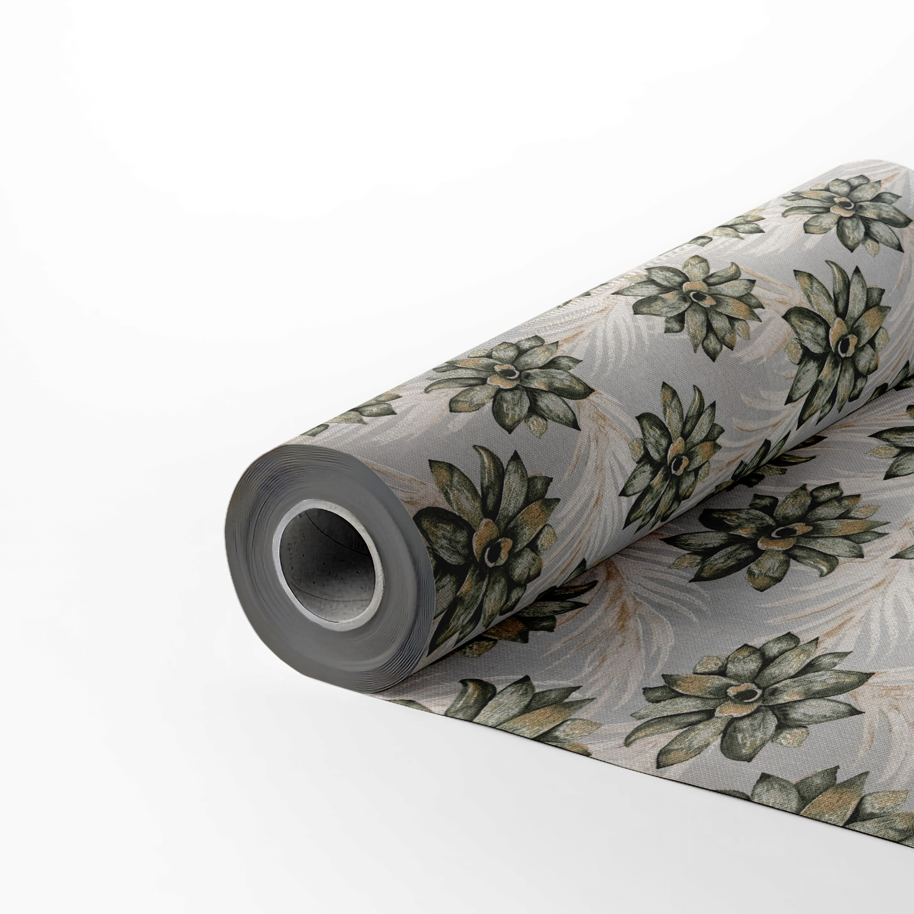 rolo de tecido acquablock area interna bromelia