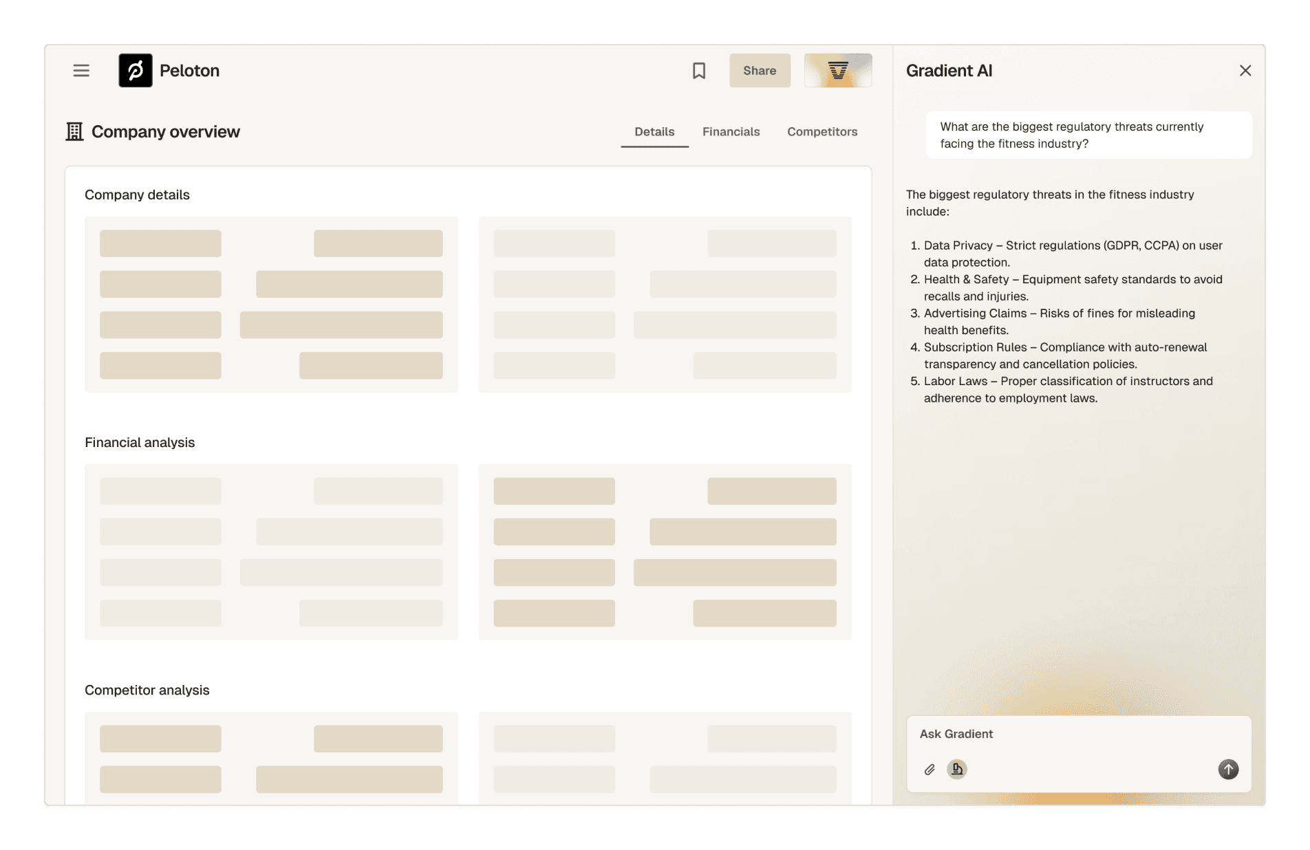 Guides displaying color palette and shadow styles