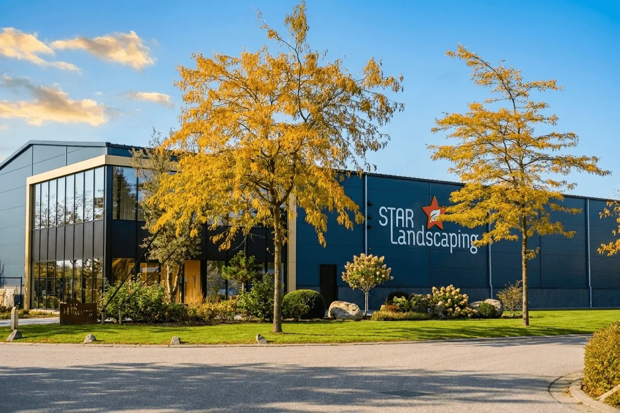 Het pand van Hoveniersbedrijf Star Landscaping te Cuijk