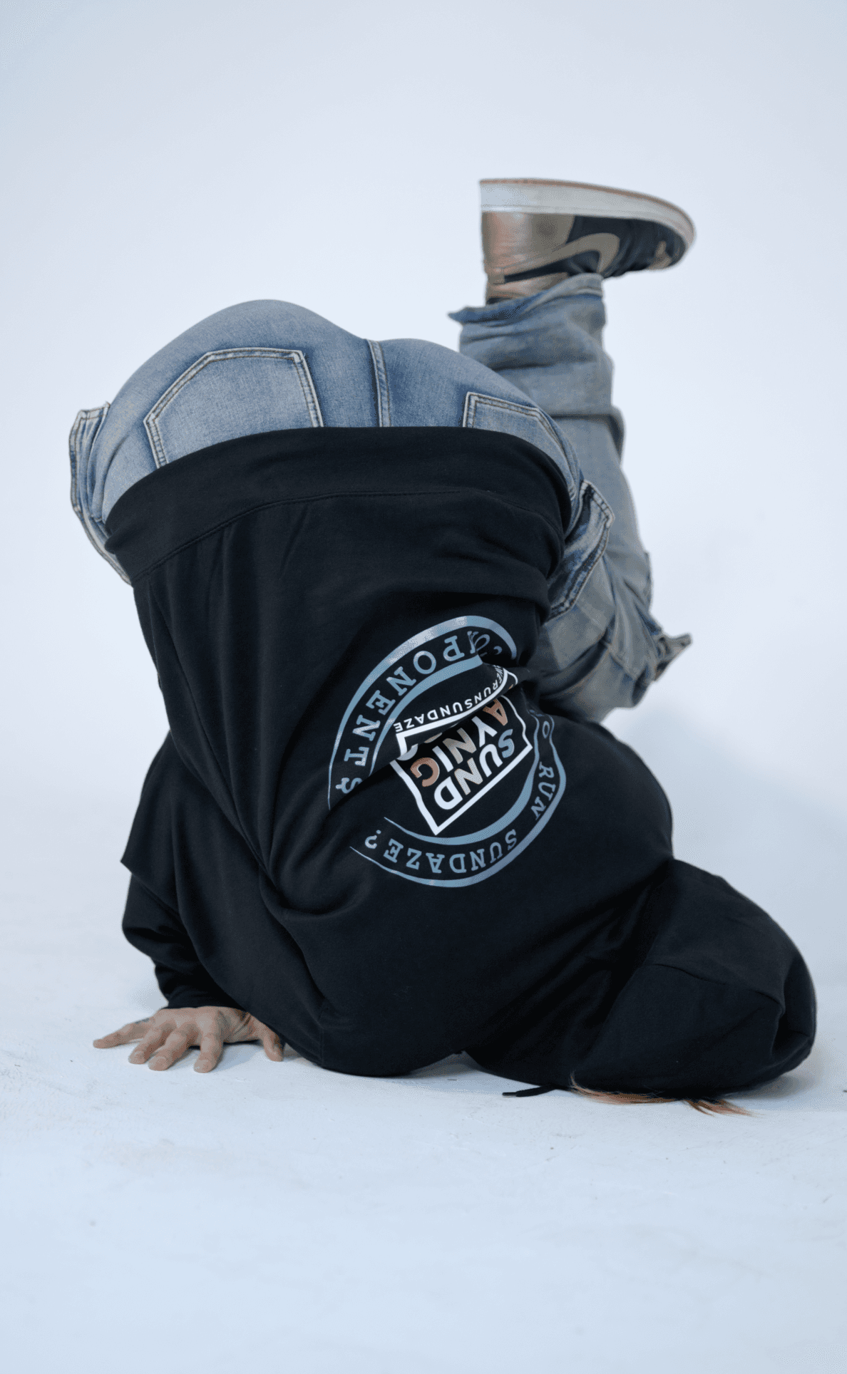 portrait of young girl laughing