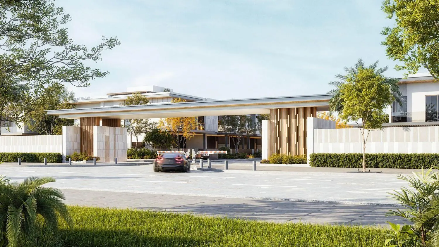pinewood estate homes community entrance