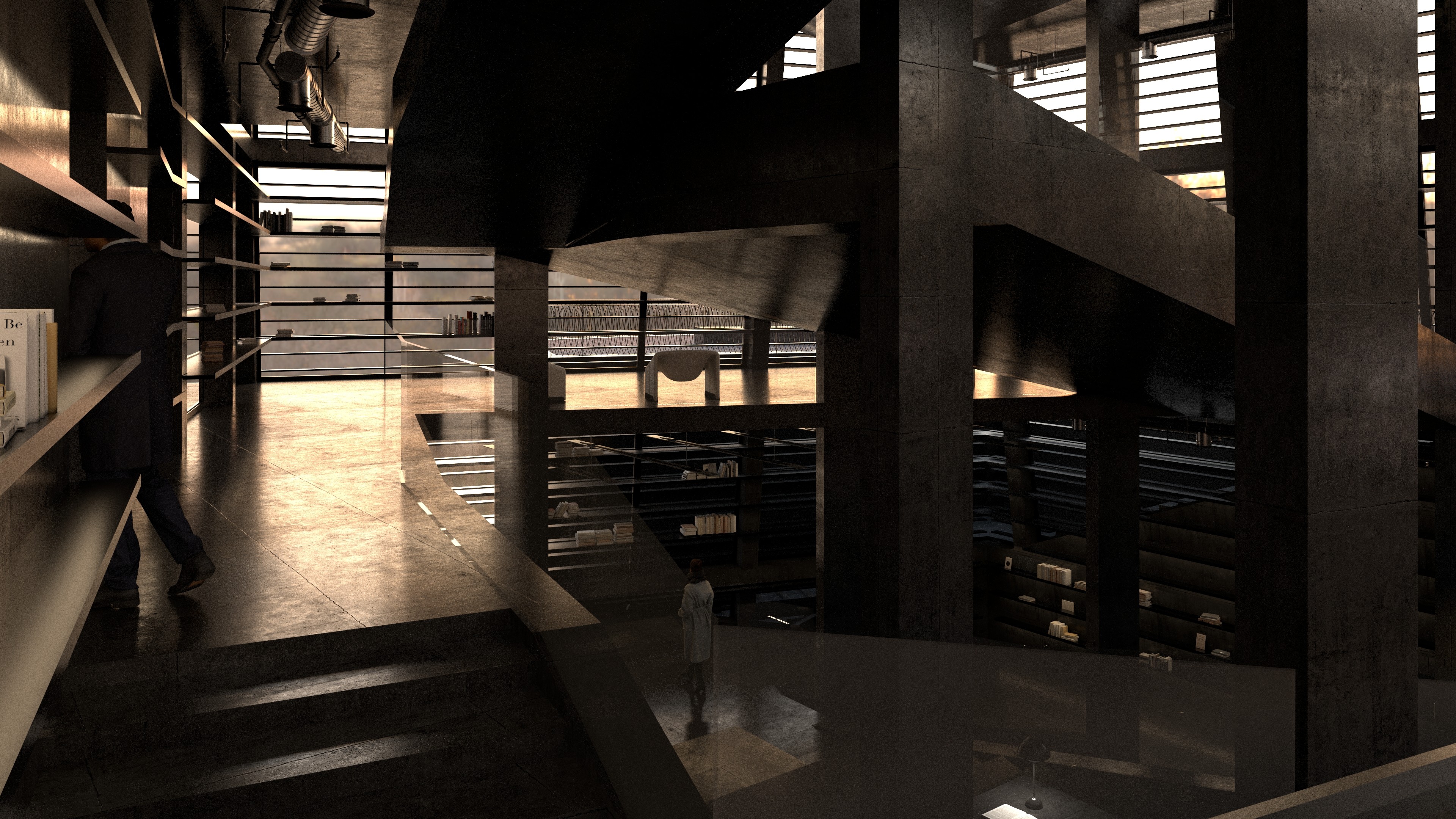 Bibliothéque projet Paris dérive