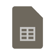 Google Sheets logo