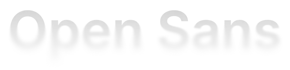 SVG font image