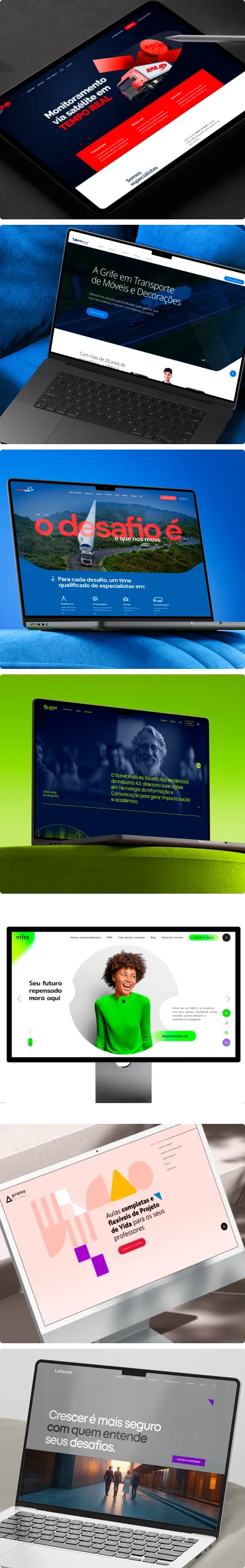 Projeto de website desenvolvido pela Via