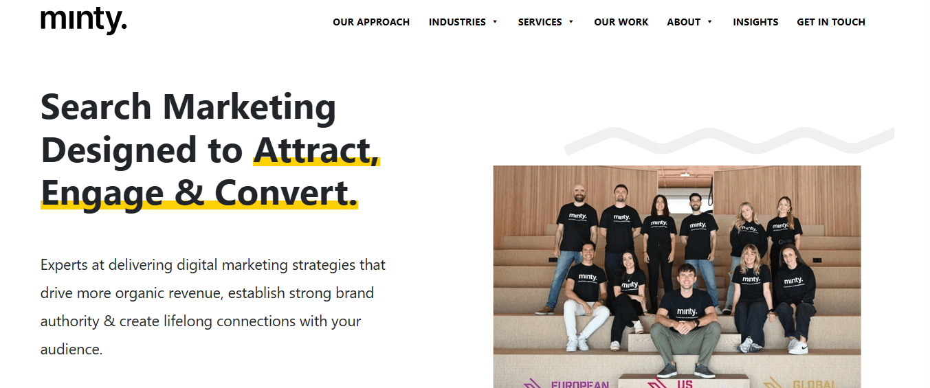 minty digital - Best SEO Agency London