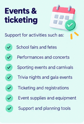 Plan fundraising campaigns, events and key dates with the Planito fundraising calendar