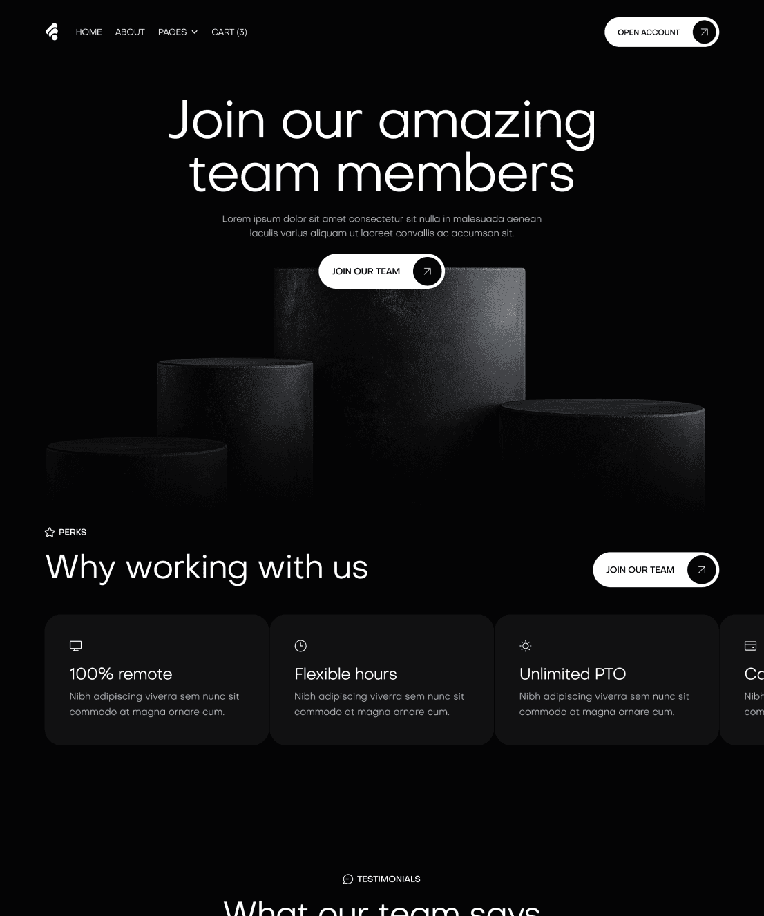 Techbeta - Contact Page - Website Template