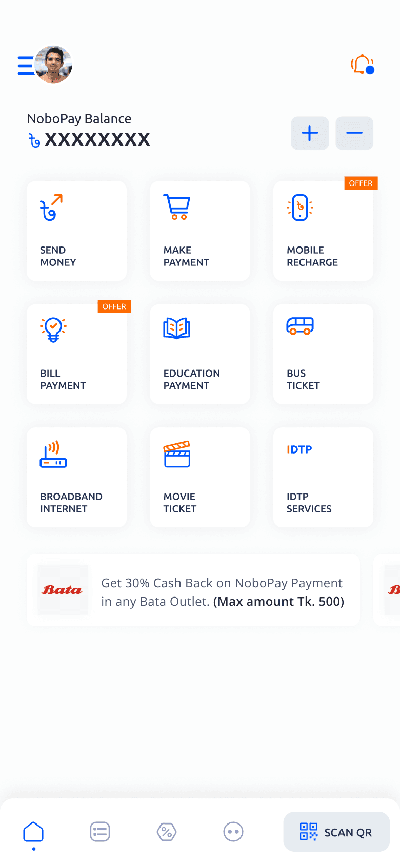 NoboPay: a flow from the app