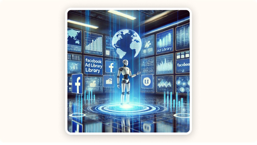 Facebook Ads Library and AI