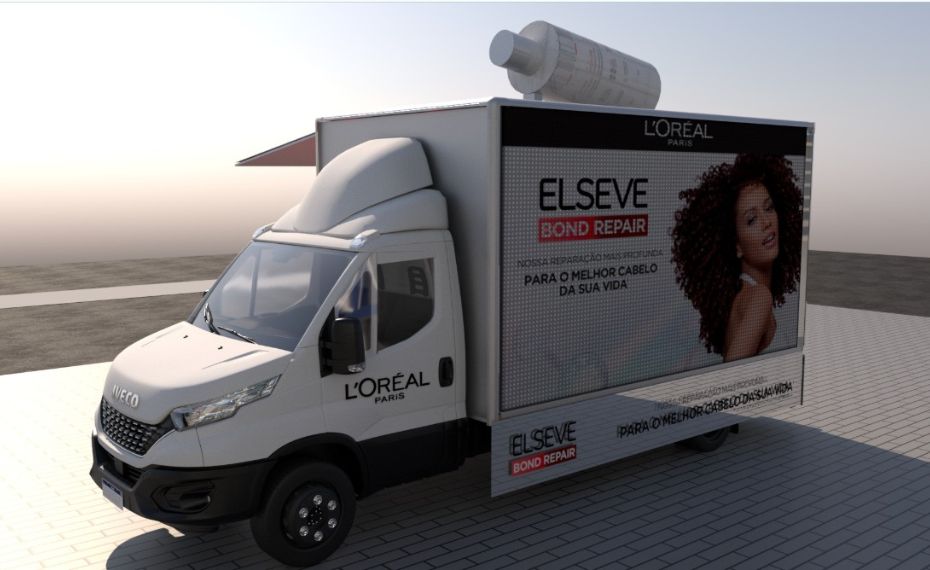 L’Oréal Paris aposta em ativação itinerante para divulgar Elseve Bond Repair