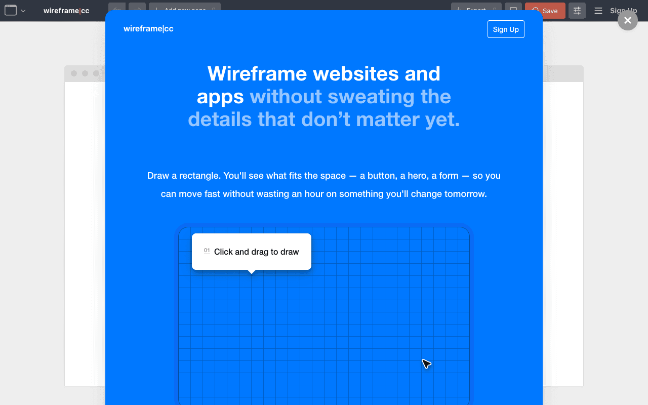 Wireframe.cc екранна снимка