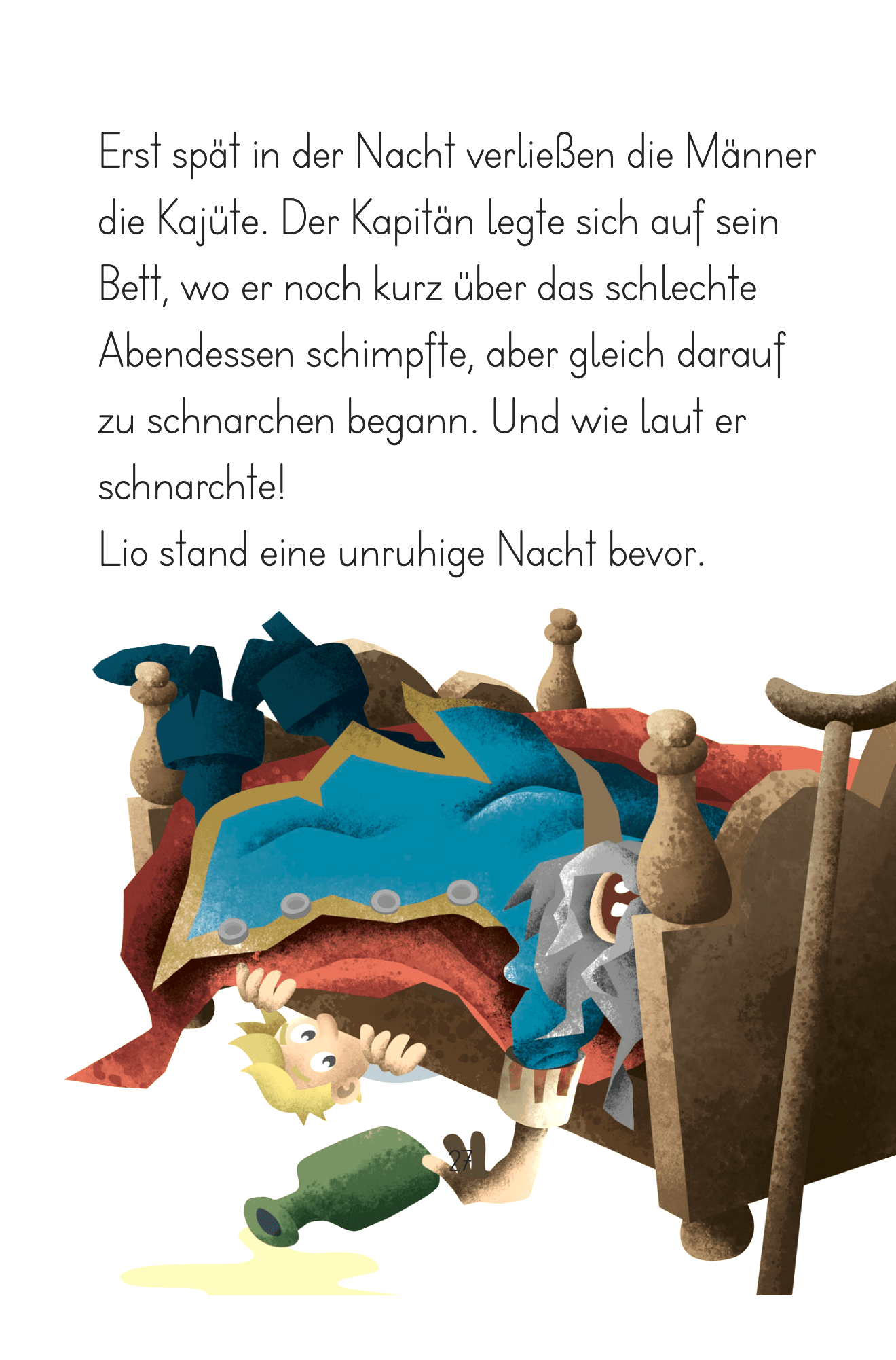 Hilfe, Piraten! Unterm Bett