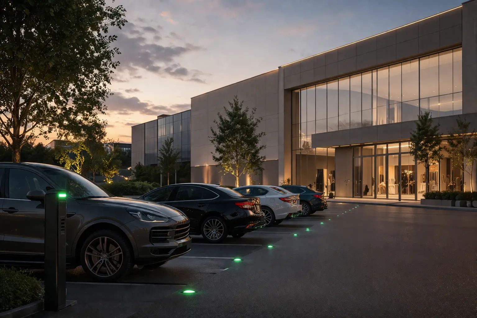 Smart Parking System for Malls and Commercial Buildings