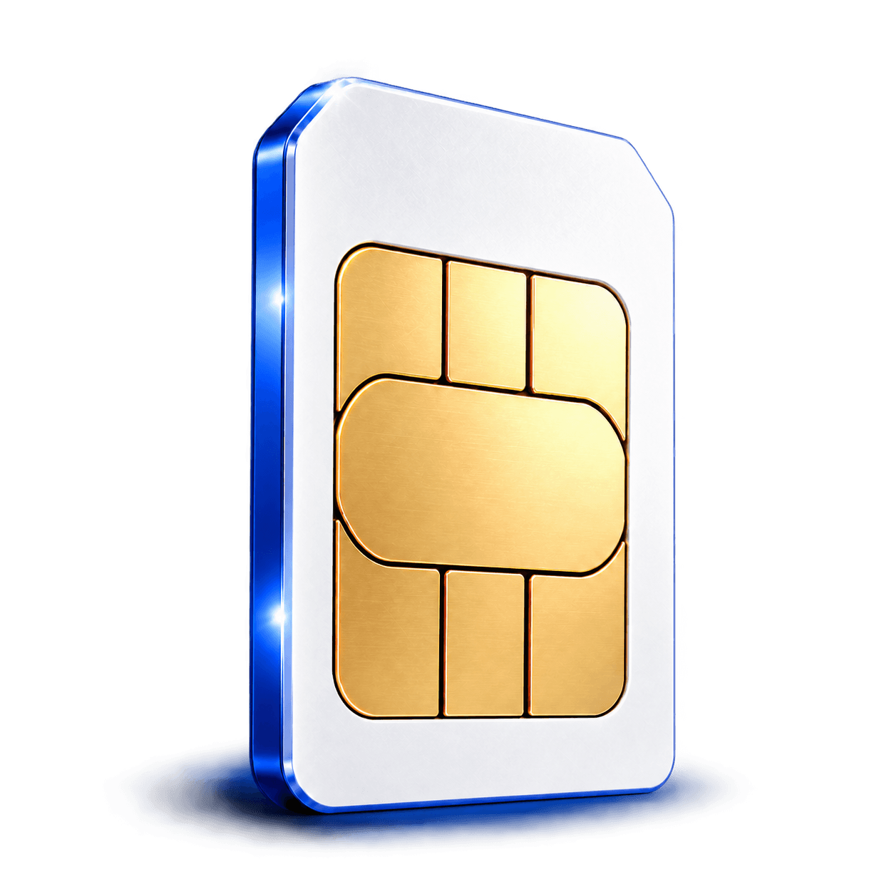 White SIM Card