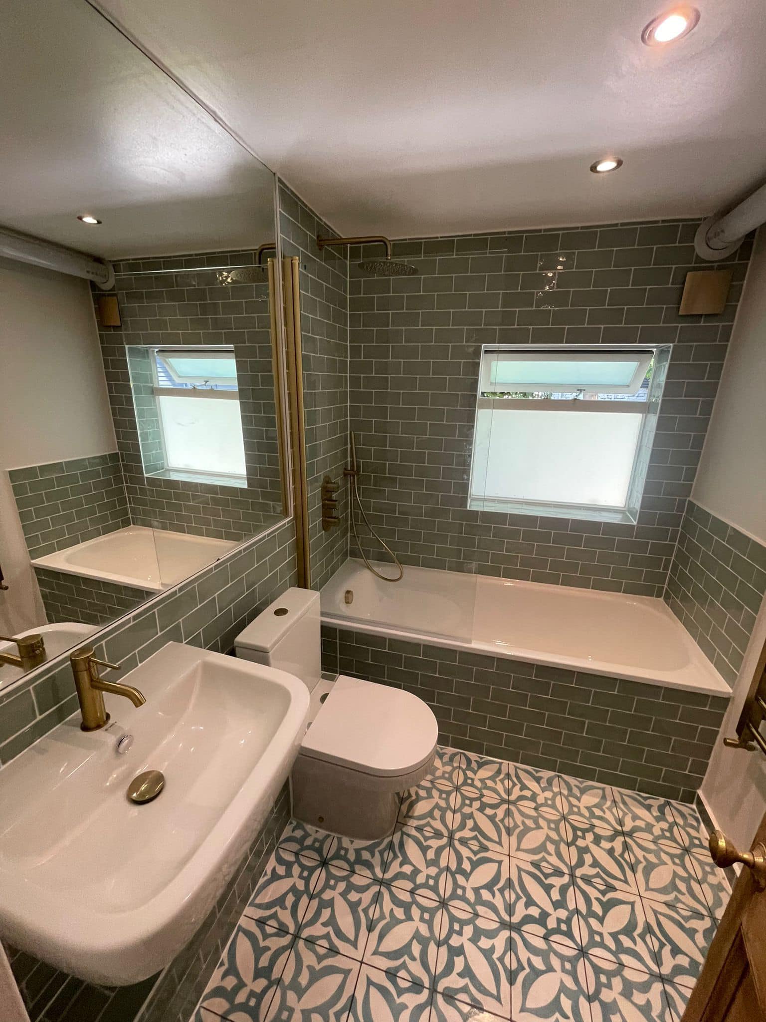 Stunning bathroom renovation in north london