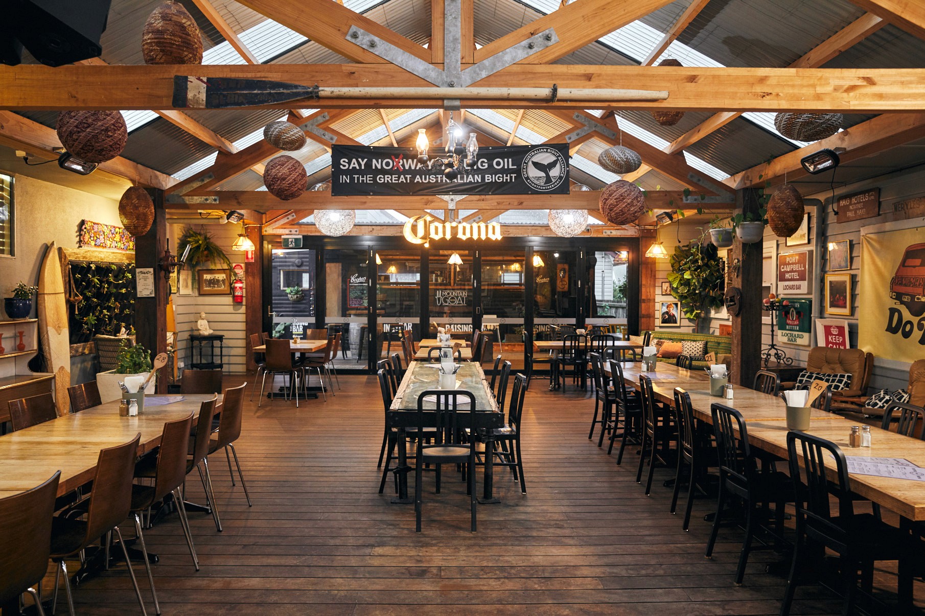 Main restaurant room