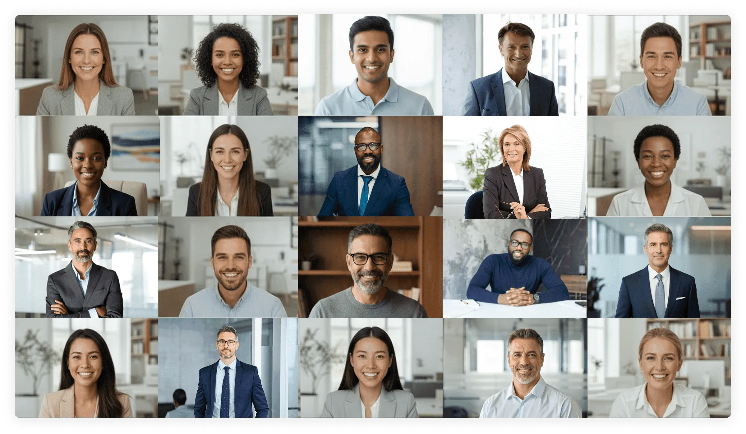 Collage of financial advisors
