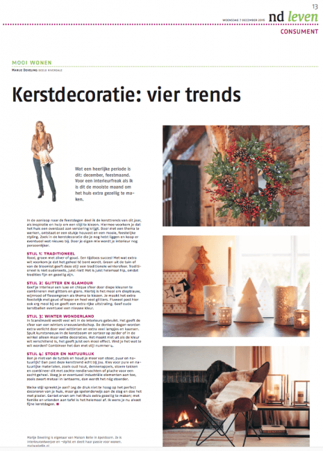 kerst trends 2016