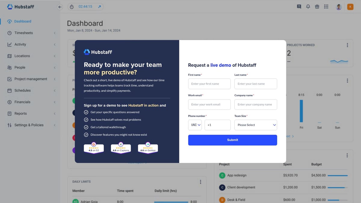 12 Top Time Tracking Tools to Boost Productivity in 2026 - Hubstaff