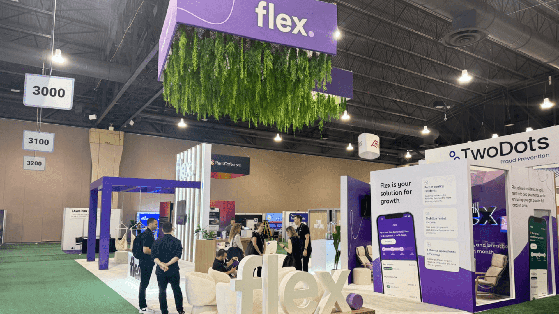 Ambulance operations technology display booth at MGM Grand Las Vegas arranged with open-entry layout and equipment touchpoint for buyer conversations