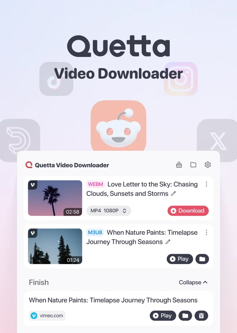Download videos from any websites