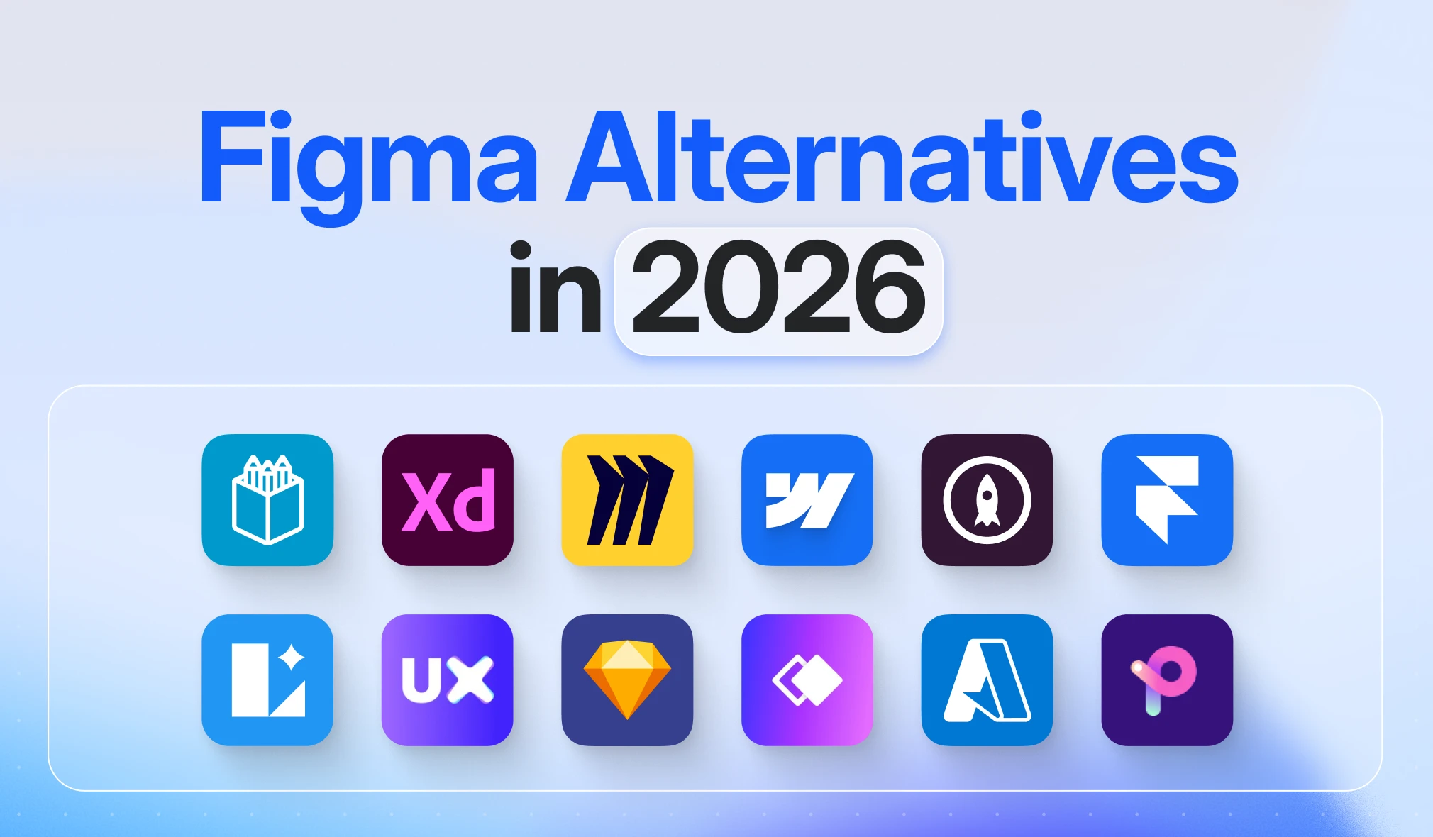 10 best Figma alternatives tools icons