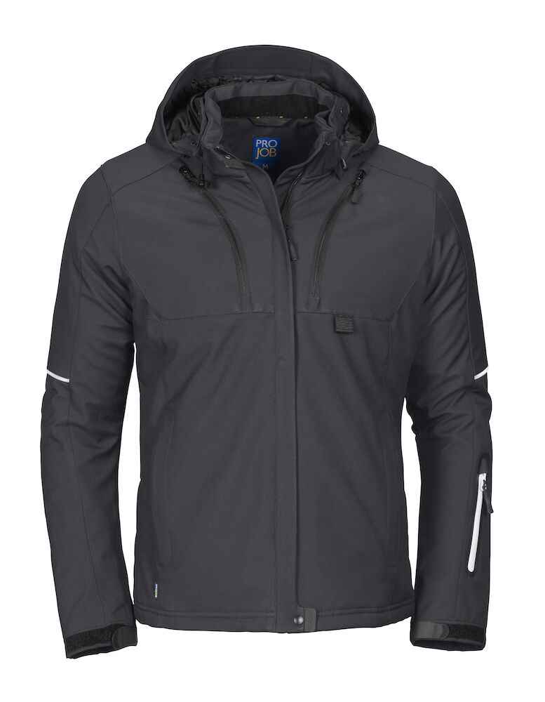 Werkkledij dames Beringen bij Vanatex — Projob Dames Gevoerde Softshell Jas