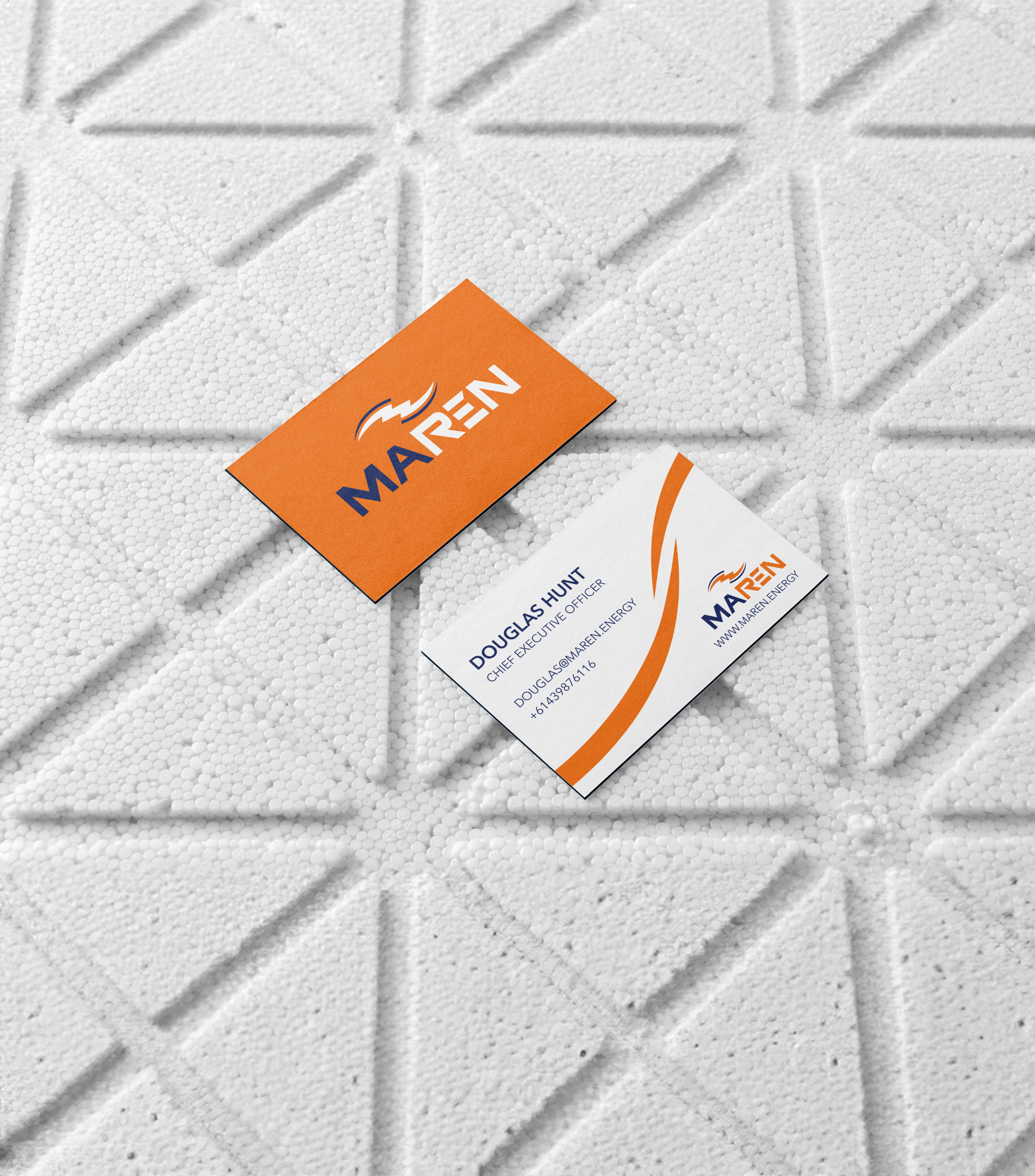 MAREN Renewables Business Cards