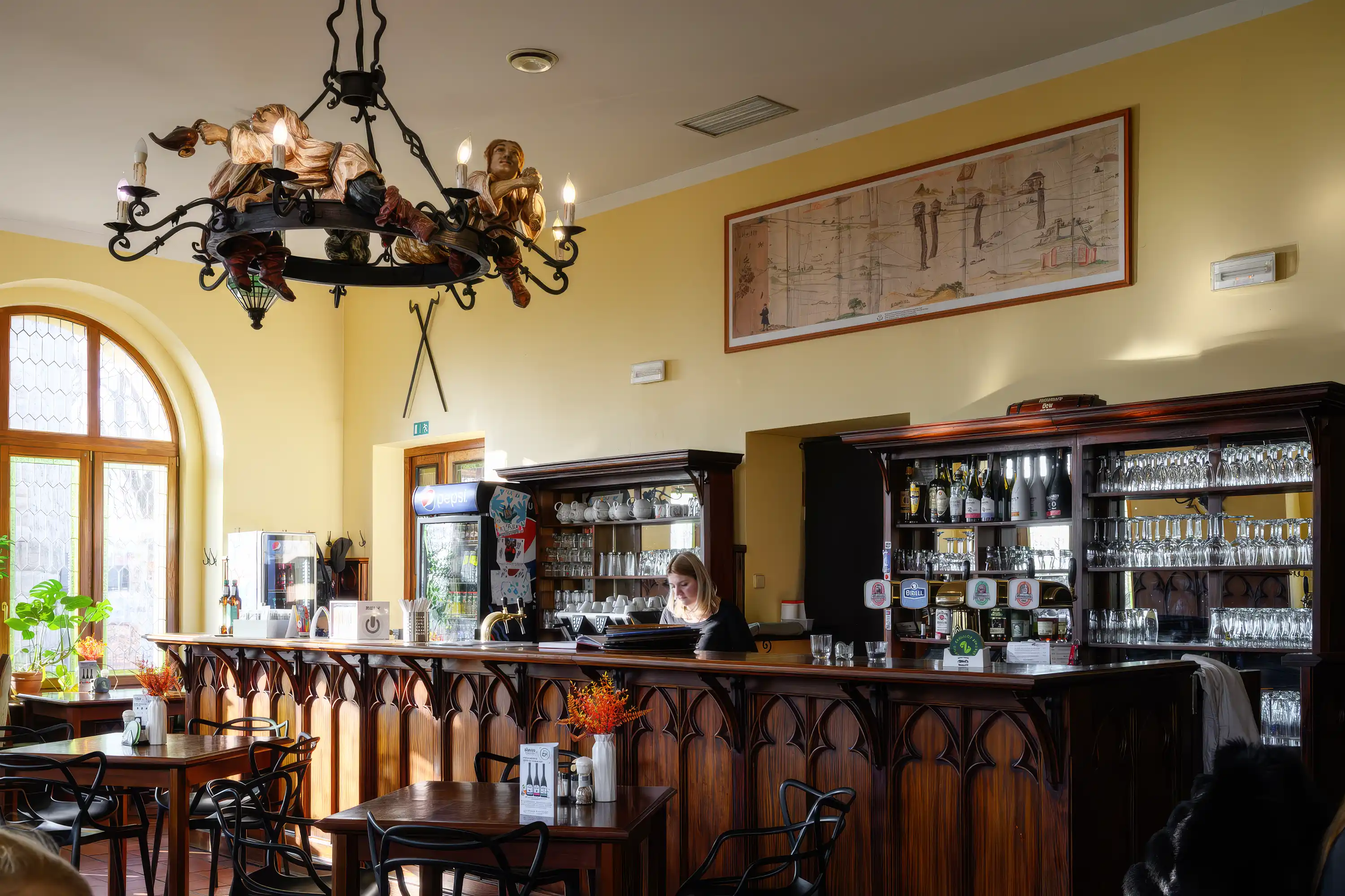 Restaurace v Havířské boudě s posezením pro hosty