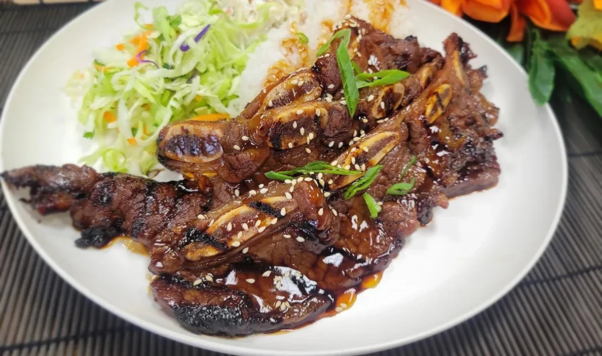 Signature BBQ Short Ribs — a favorite in our Hawaiian Mixed Plates