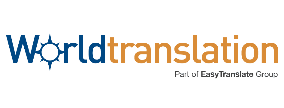 Professionelt oversættelsesbureau logo