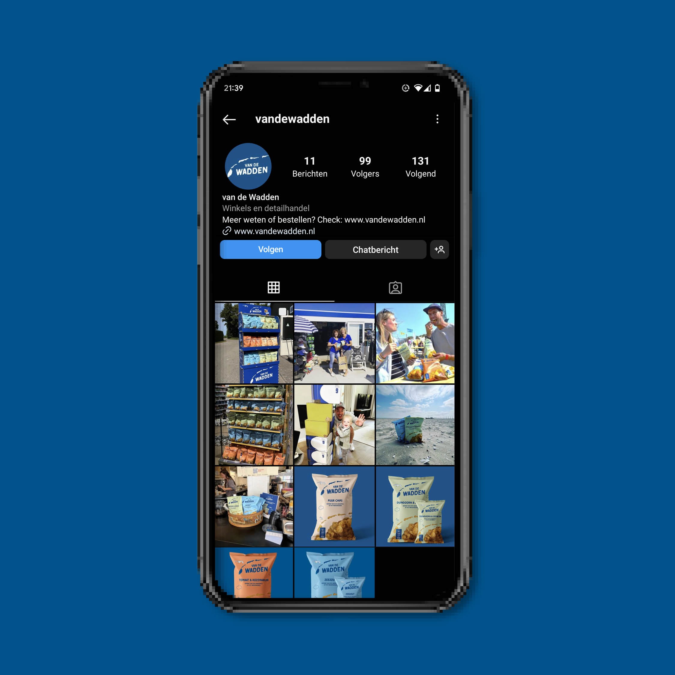 Van de Wadden social