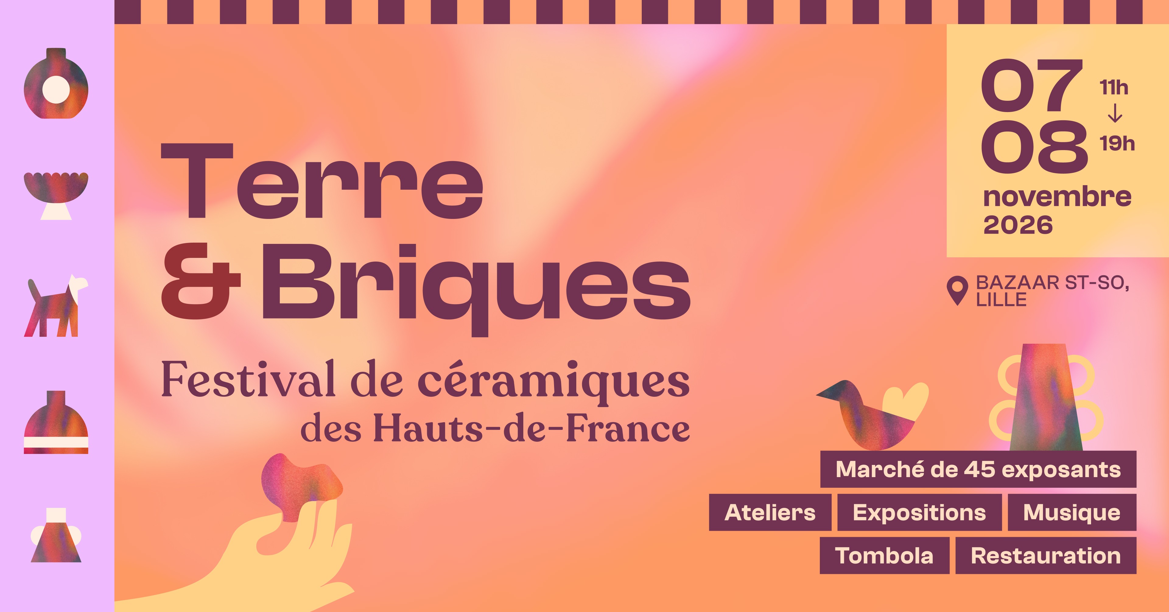 Affiche de Terre & Briques 2026