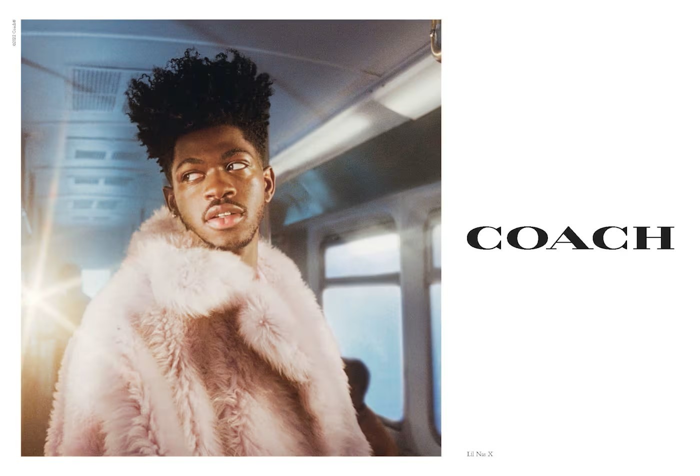 Grills for Lil Nas X for Coach "Courage to Be Real" Campaign