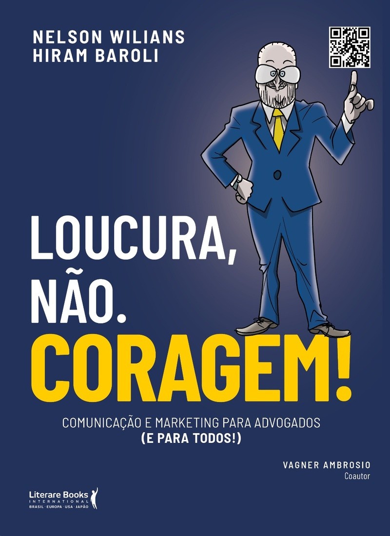 livro “Loucura, não. Coragem”