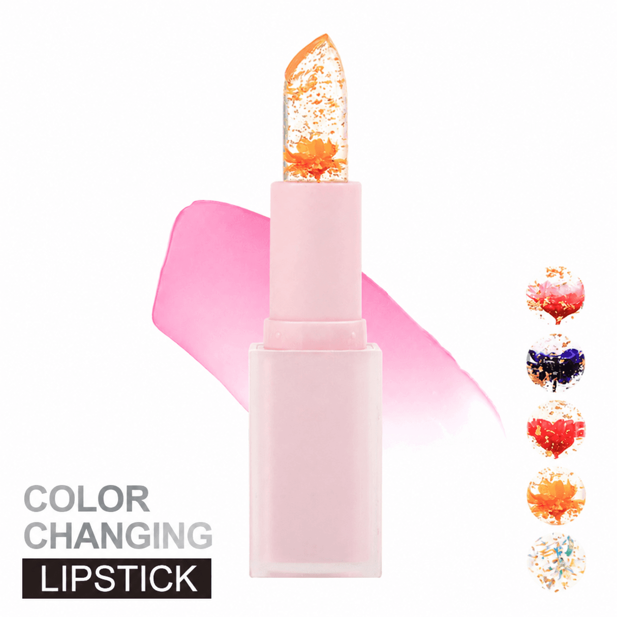 Thermo-Active Crystal Color-Changing Lipstick — product