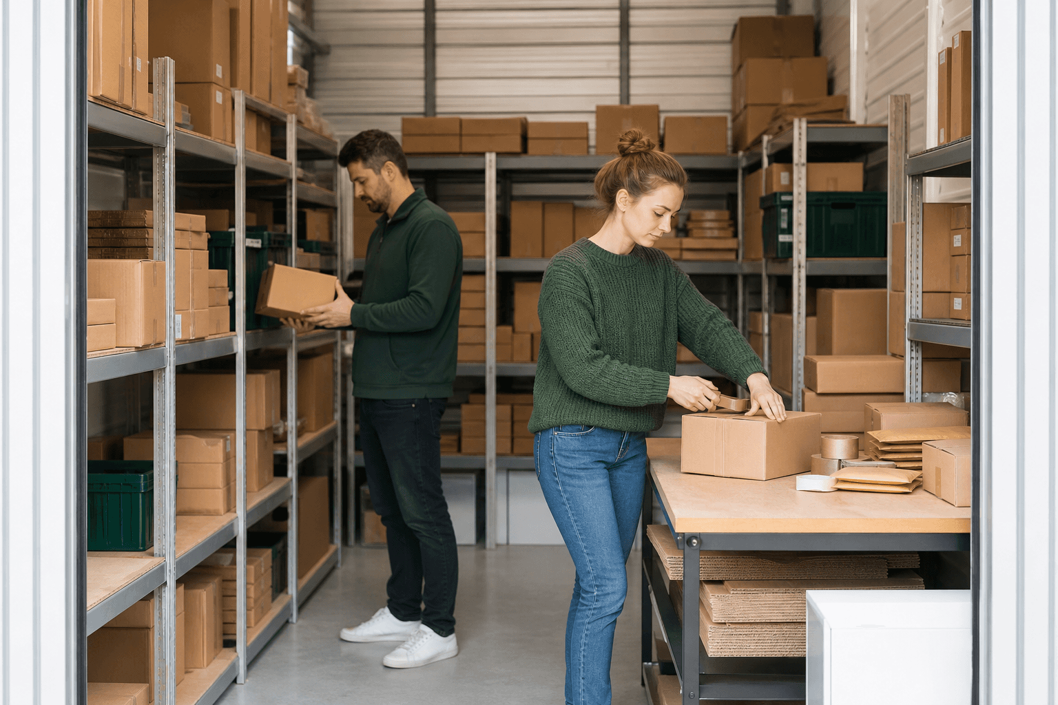 Flexible Stock Space for Online Sellers