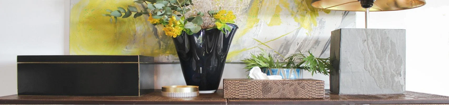 Bannerdesign für die Signature Home Collection