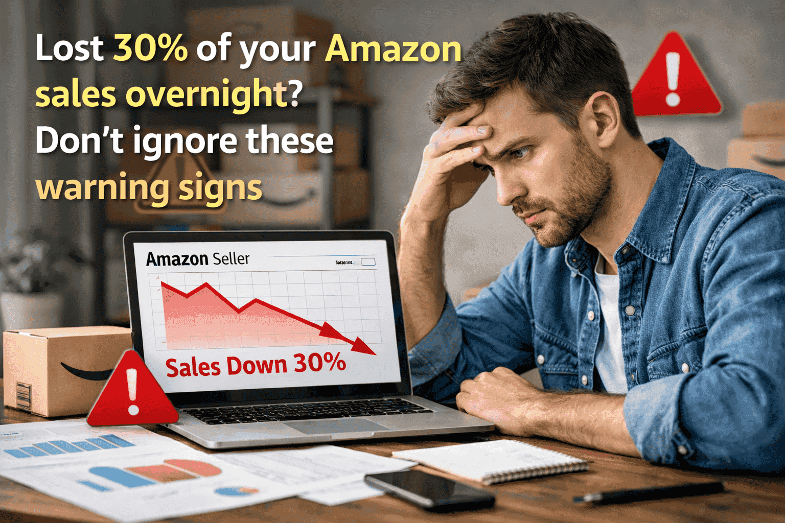 Lost 30% of your Amazon sales overnight? Don’t ignore these warning signs