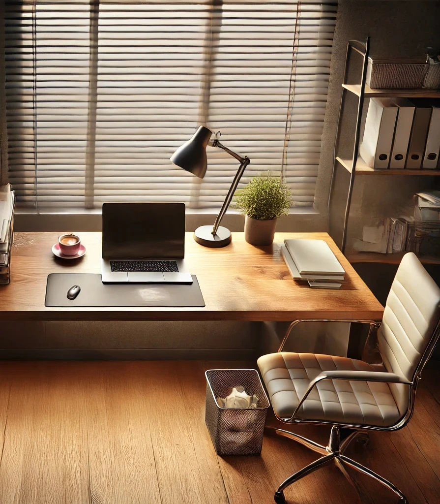 Bureau rangé