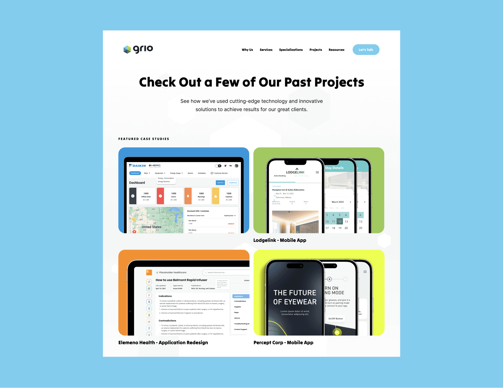 A mockup for iPhone on a table