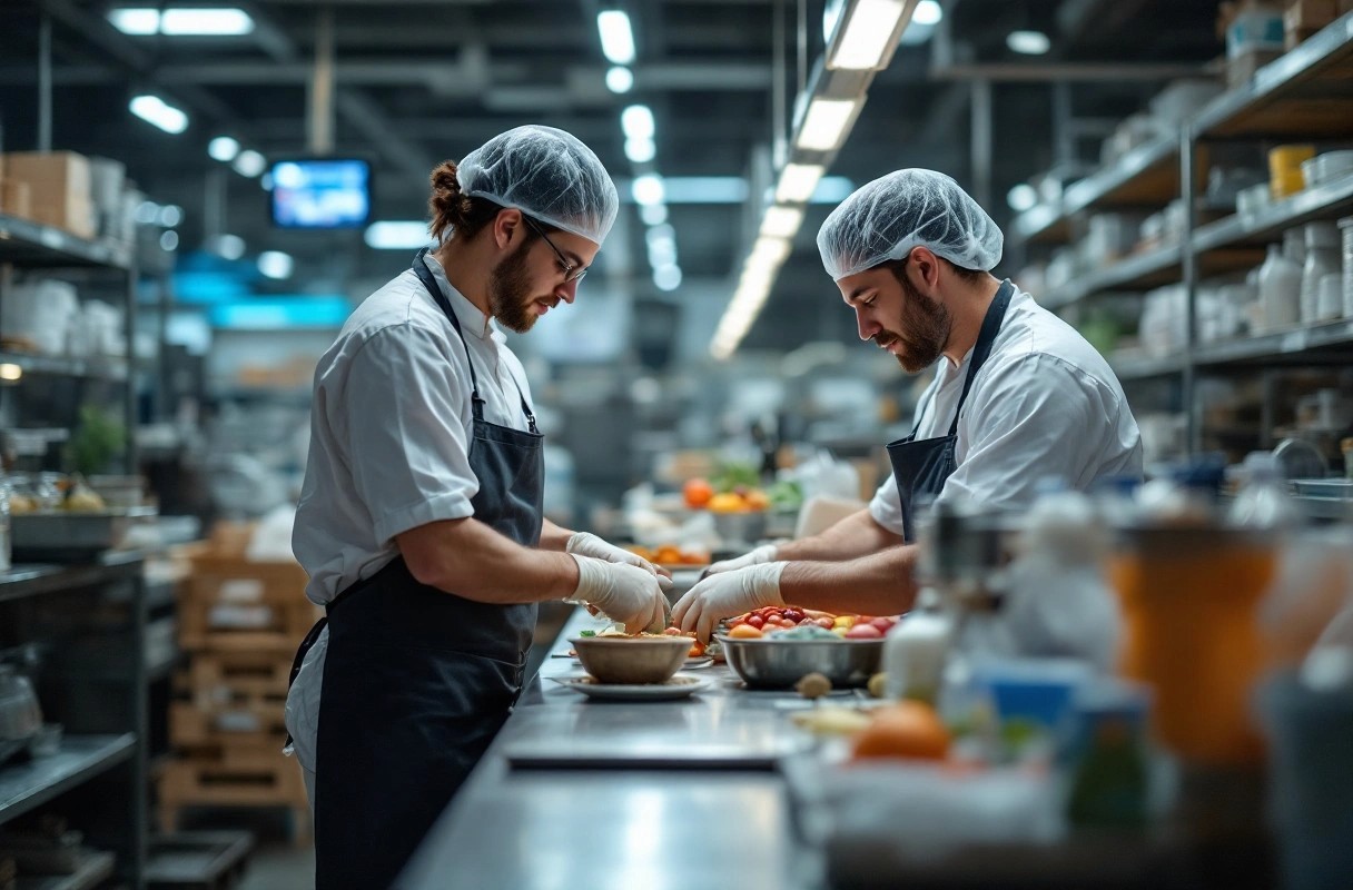 Professional image illustrating The Importance of Interdepartmental Collaboration in Food Safety