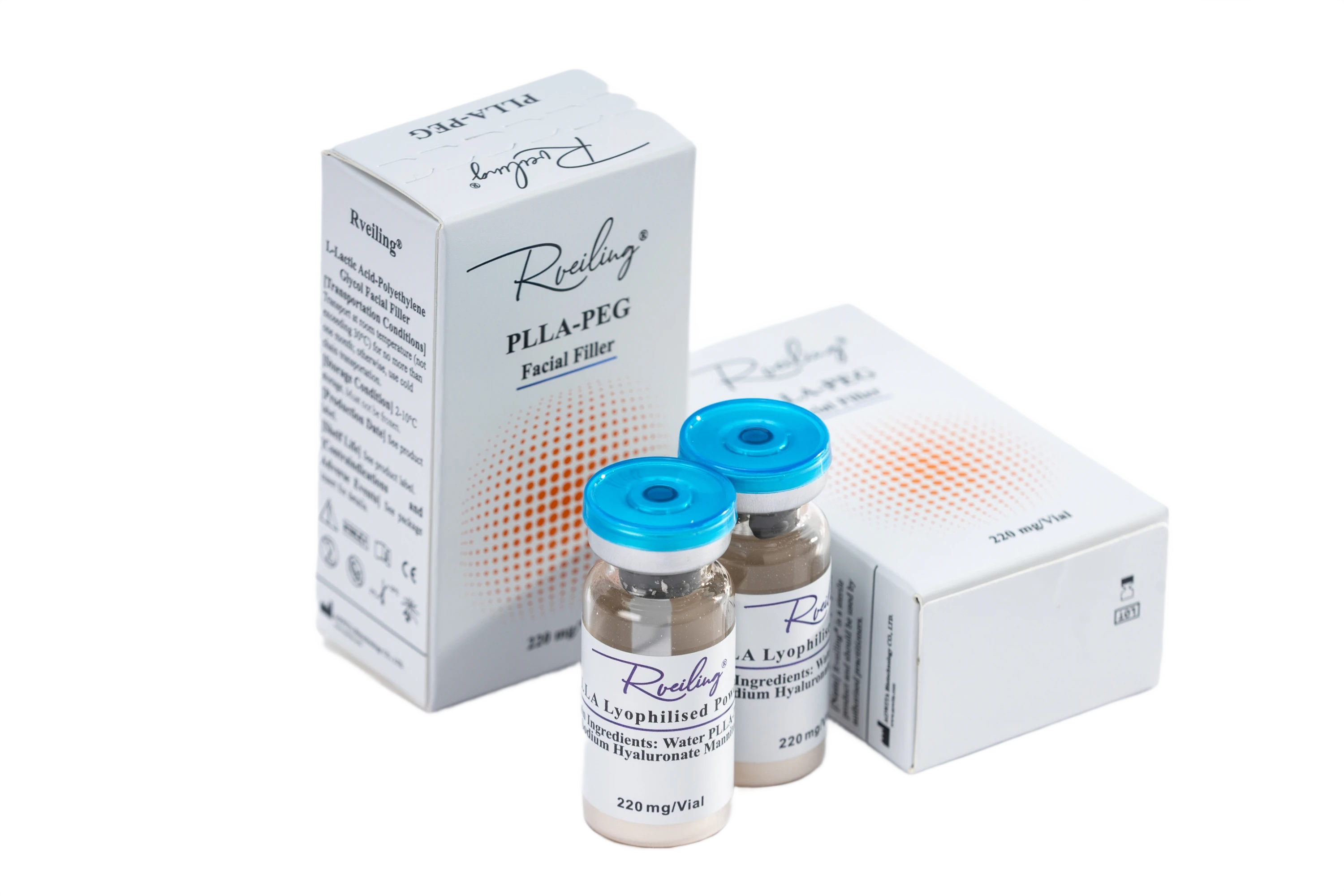 Poly(L-lactic acid)-PEG Microspheres Freeze-Dried Powder