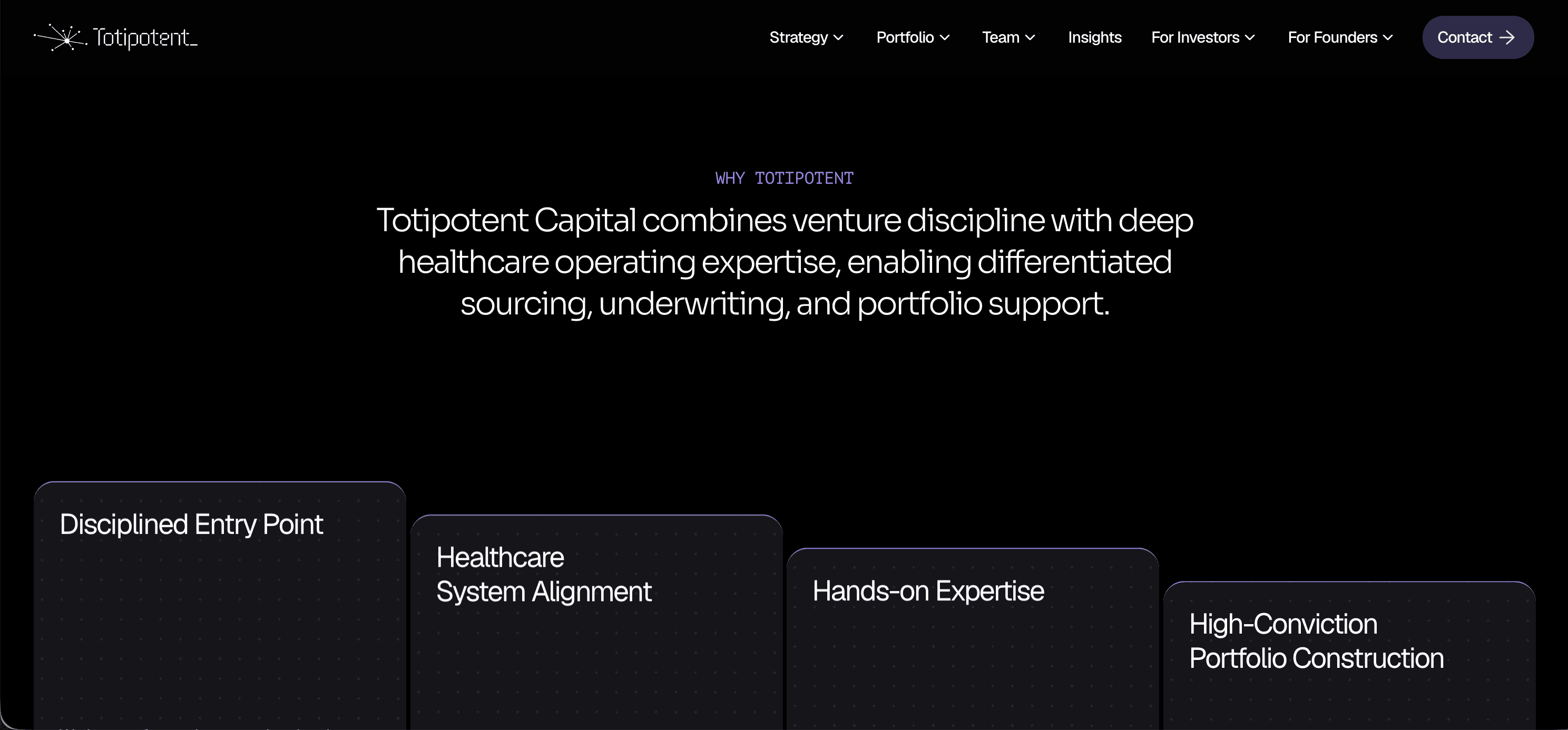 Arca Wealth hero on a cold load, side by side at the same viewport: before, the image tears into a flat navy fill with the headline already showing; after, the hero appears complete