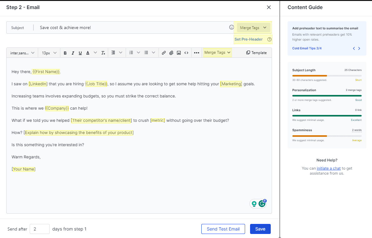 Templates and Sequences