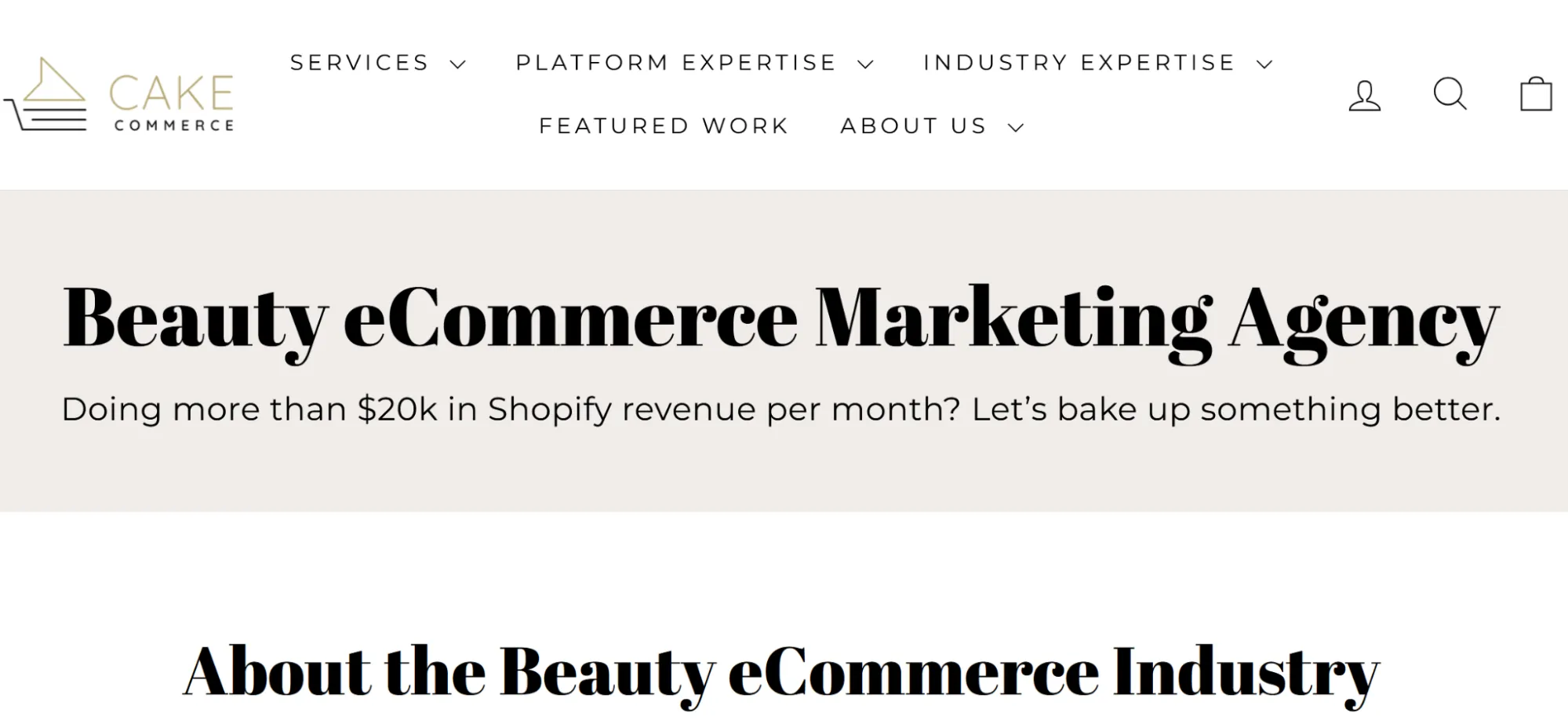 Beauty Marketing Agency - Cake Commerce