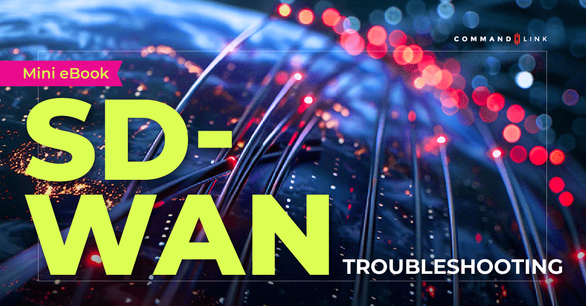 SD-WAN troubleshooting guide mini eBook